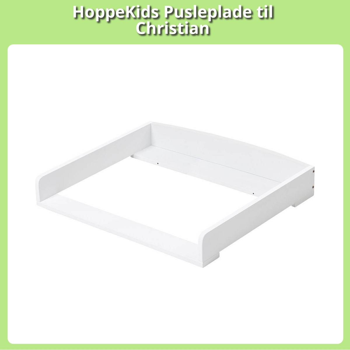 Anmeldelse af HoppeKids Pusleplade til Christian