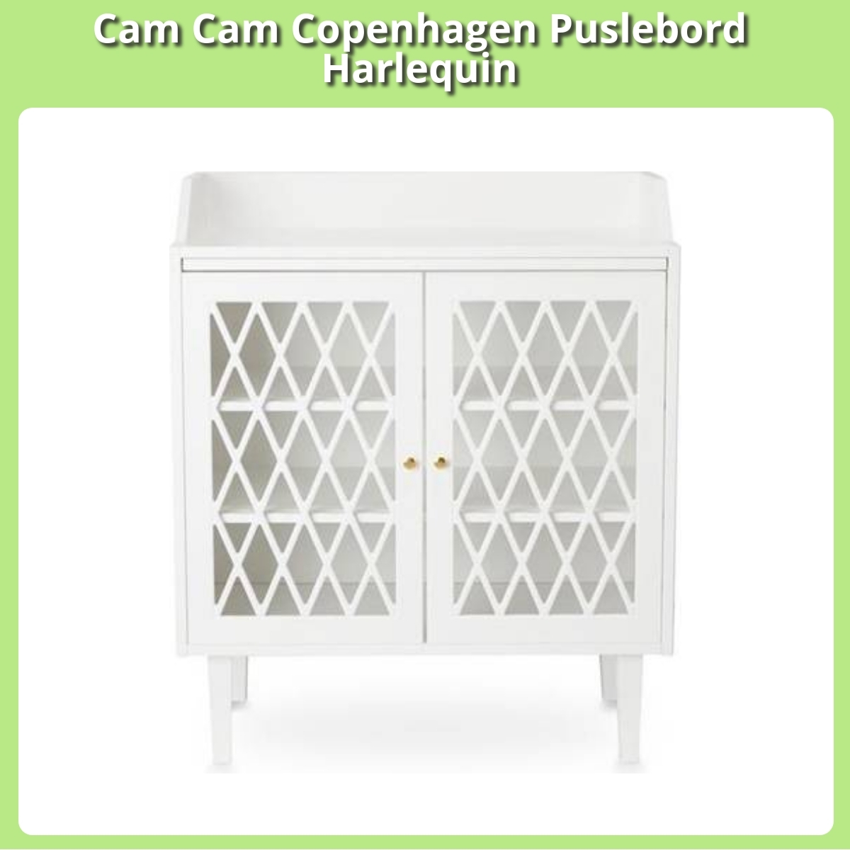 Anmeldelse af Cam Cam Copenhagen Puslebord Harlequin