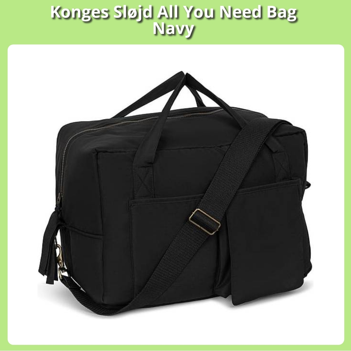 Anmeldelse af Konges Sløjd All You Need Bag Navy