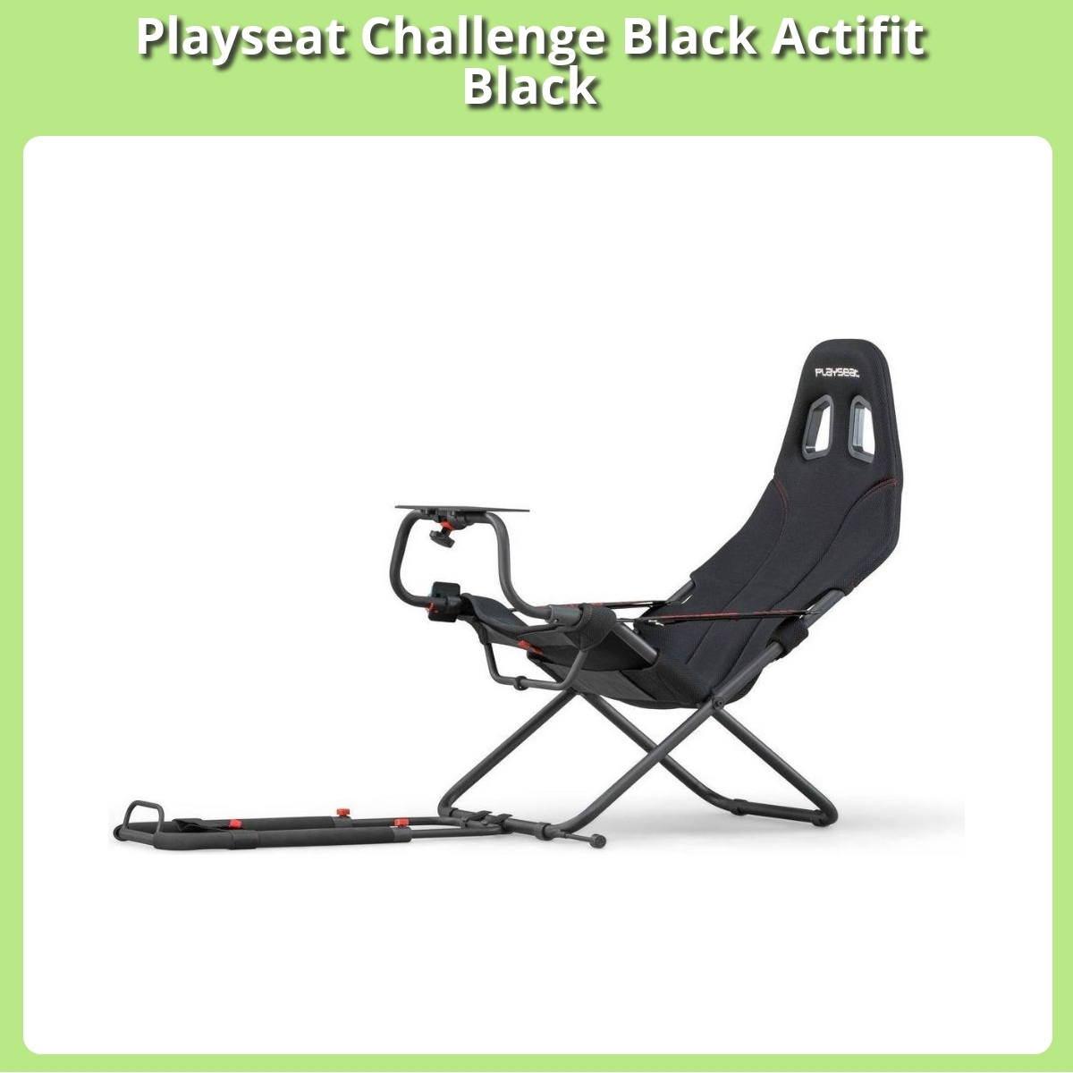 Anmeldelse af Playseat Challenge Black Actifit Black