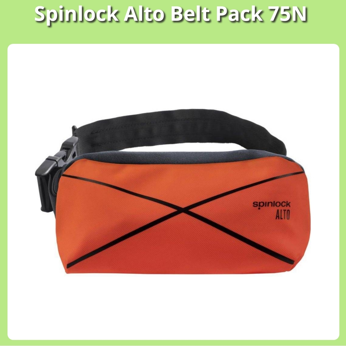 Anmeldelse af Spinlock Alto Belt Pack 75N