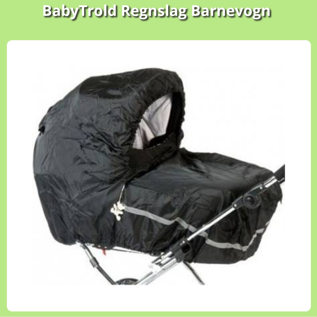 Anmeldelse af BabyTrold Regnslag Barnevogn