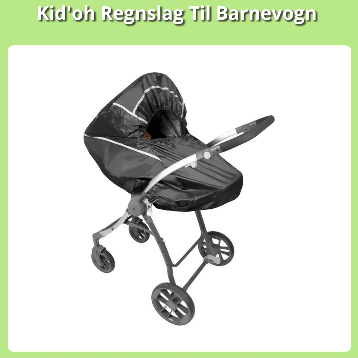 Anmeldelse af Kid'oh Regnslag Til Barnevogn
