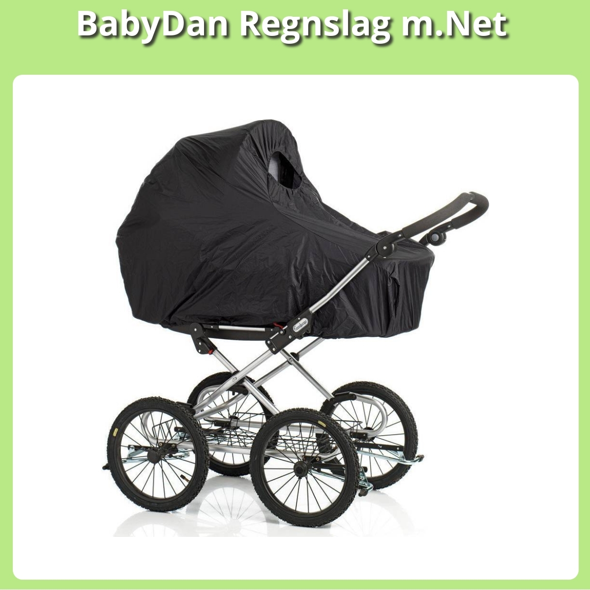 Anmeldelse af BabyDan Regnslag m.Net