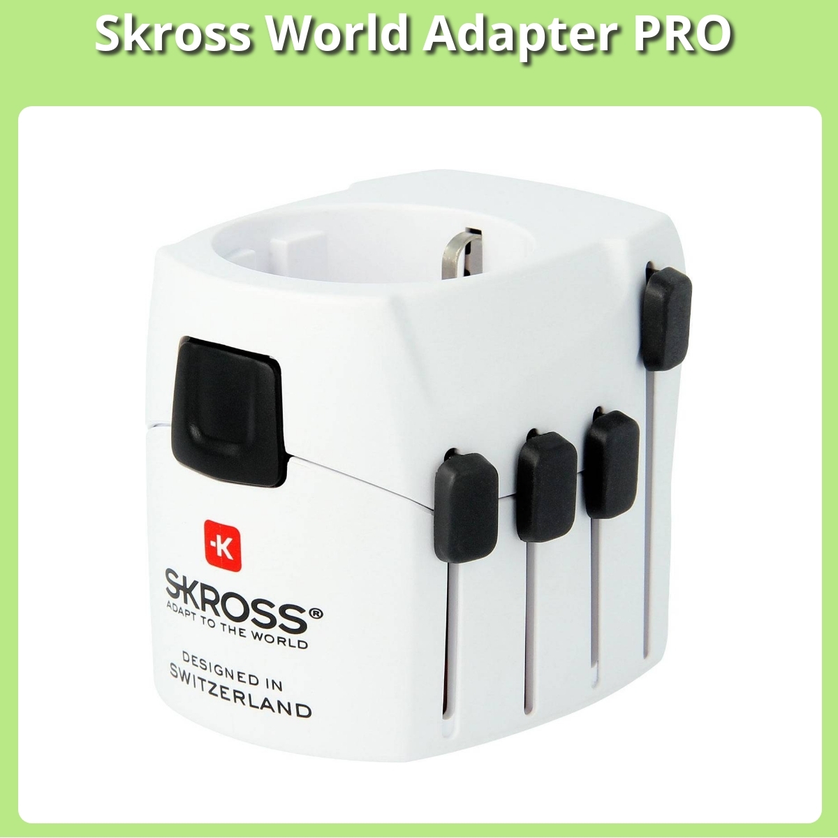 Anmeldelse af Skross World Adapter PRO