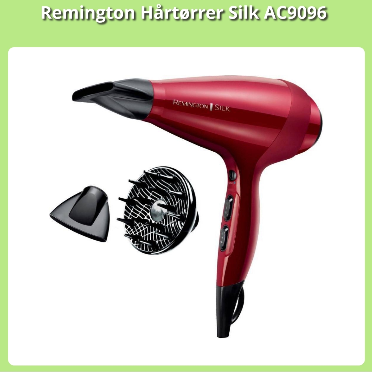 Anmeldelse af Remington Hårtørrer Silk AC9096