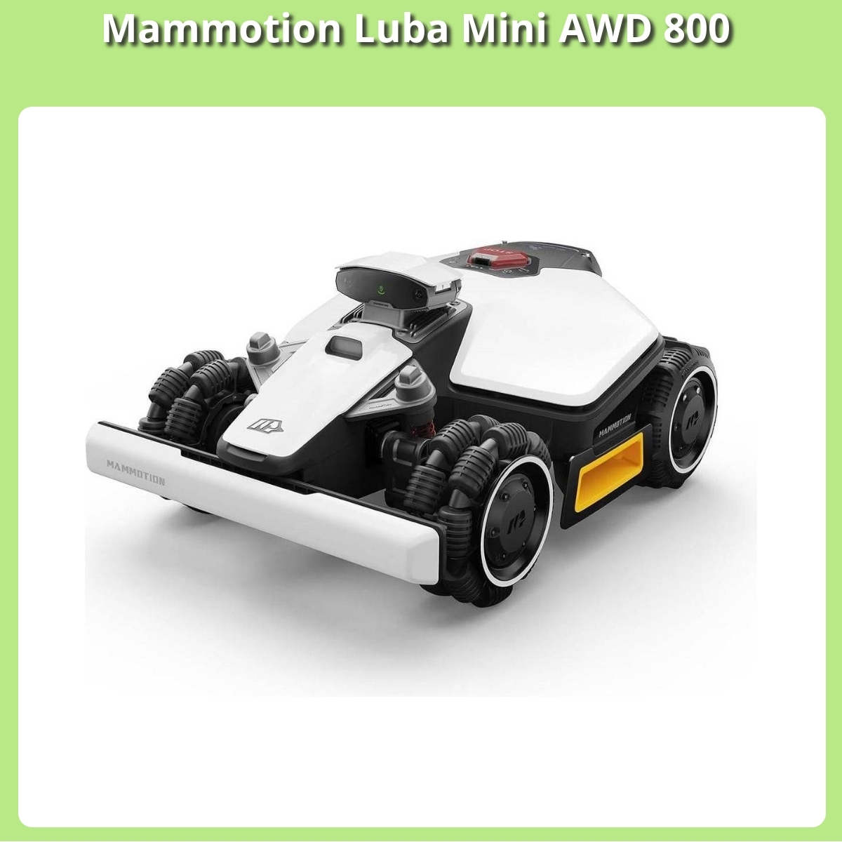Anmeldelse af Mammotion Luba Mini AWD 800
