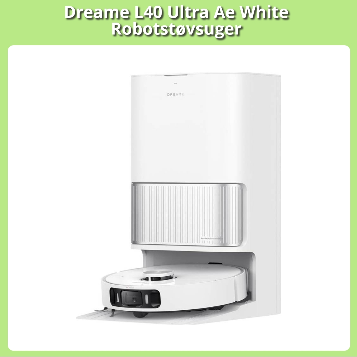 Anmeldelse af Dreame L40 Ultra Ae White Robotstøvsuger