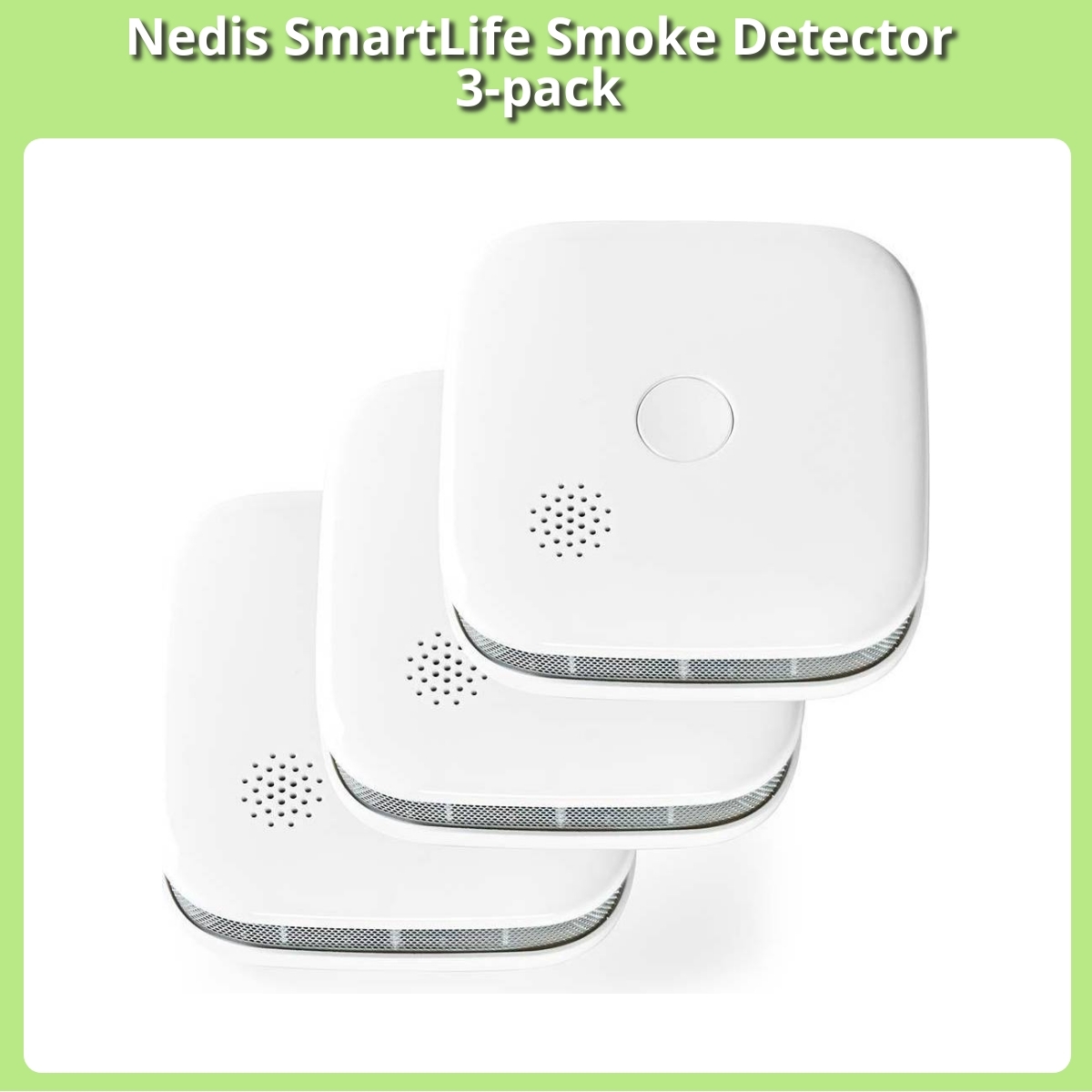 Anmeldelse af Nedis SmartLife Smoke Detector 3-pack