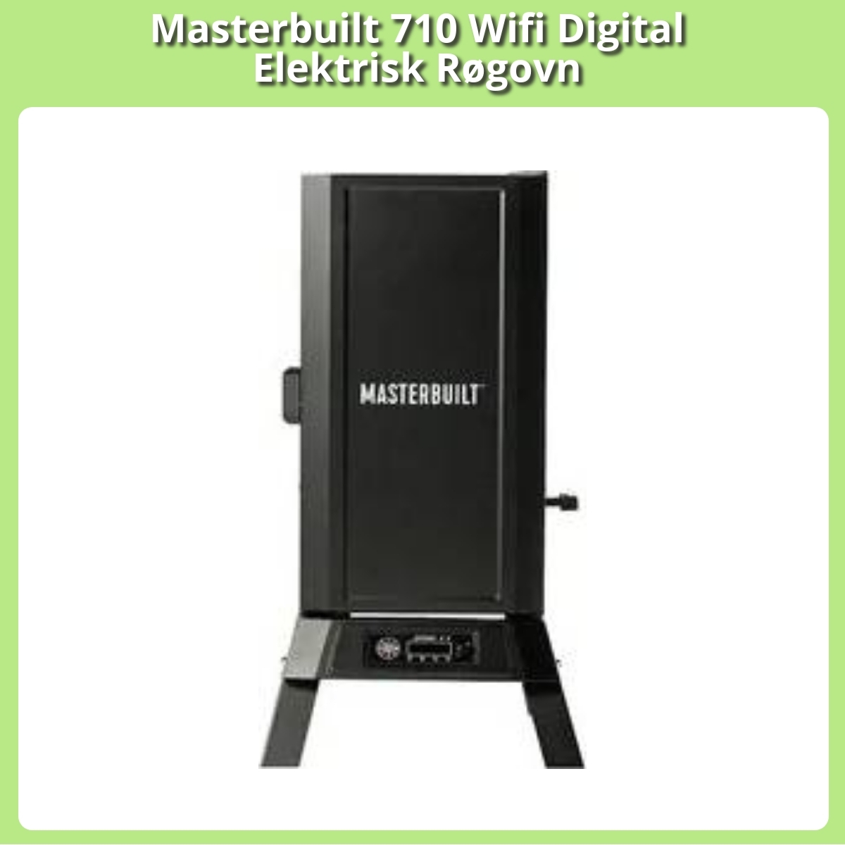 Anmeldelse af Masterbuilt 710 Wifi Digital Elektrisk Røgovn