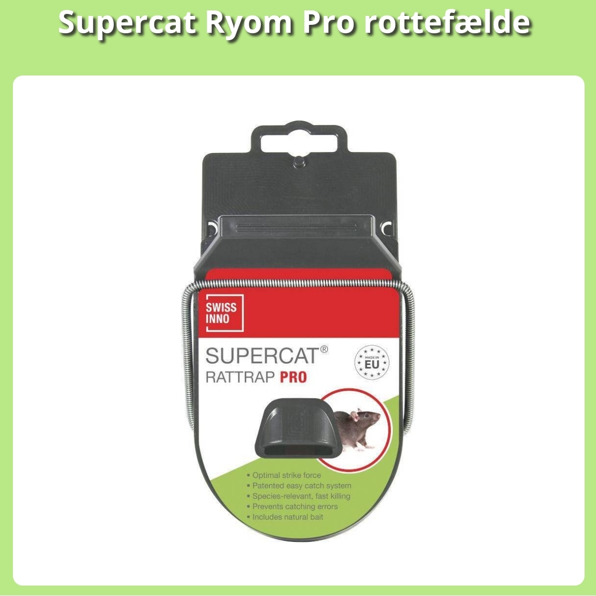 Anmeldelse af Supercat Ryom Pro rottefælde