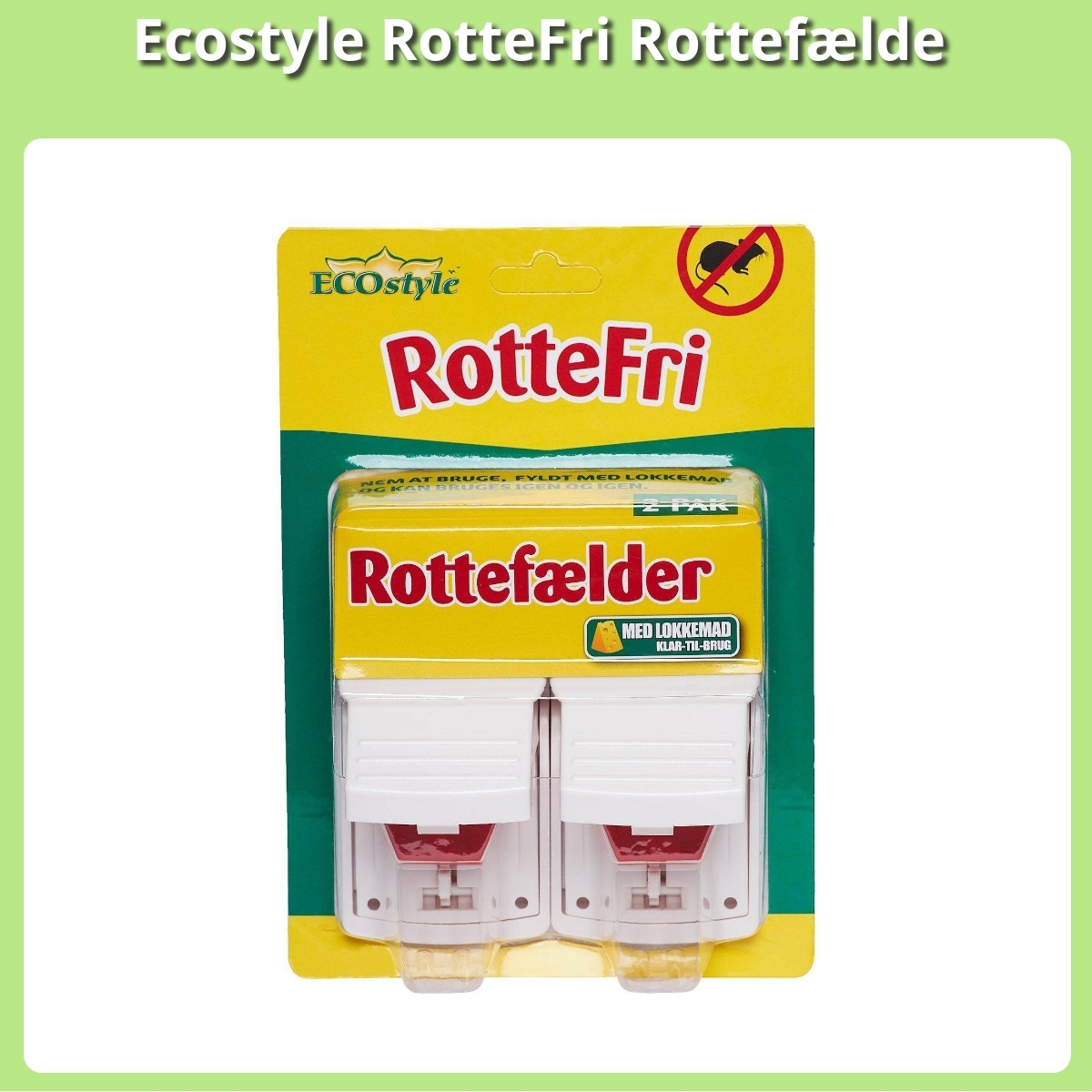 Anmeldelse af Ecostyle RotteFri Rottefælde