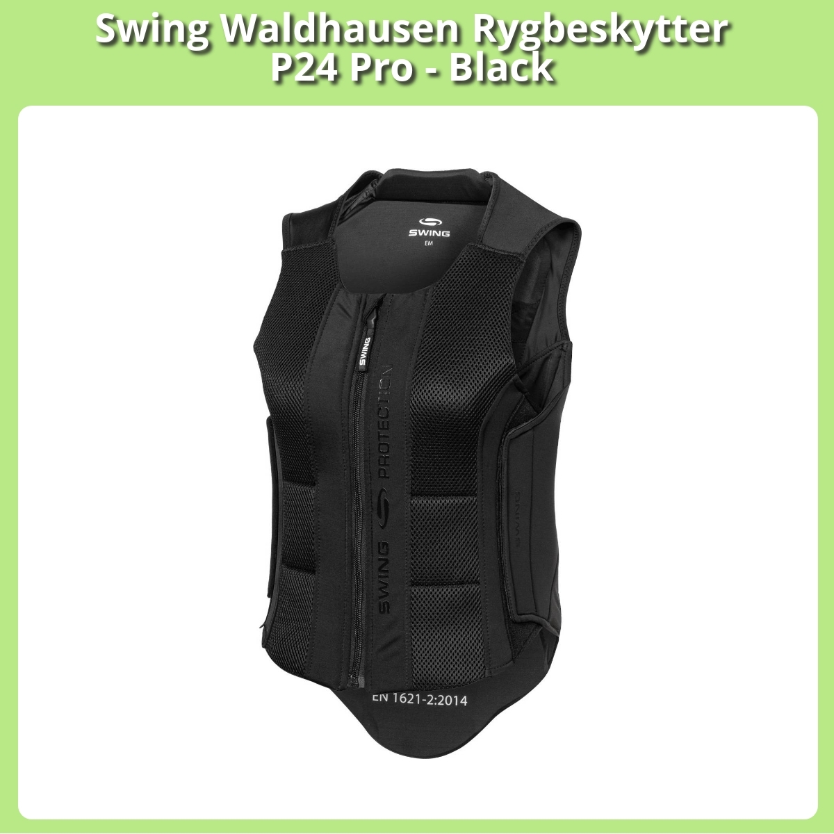 Anmeldelse af Swing Waldhausen Rygbeskytter P24 Pro - Black