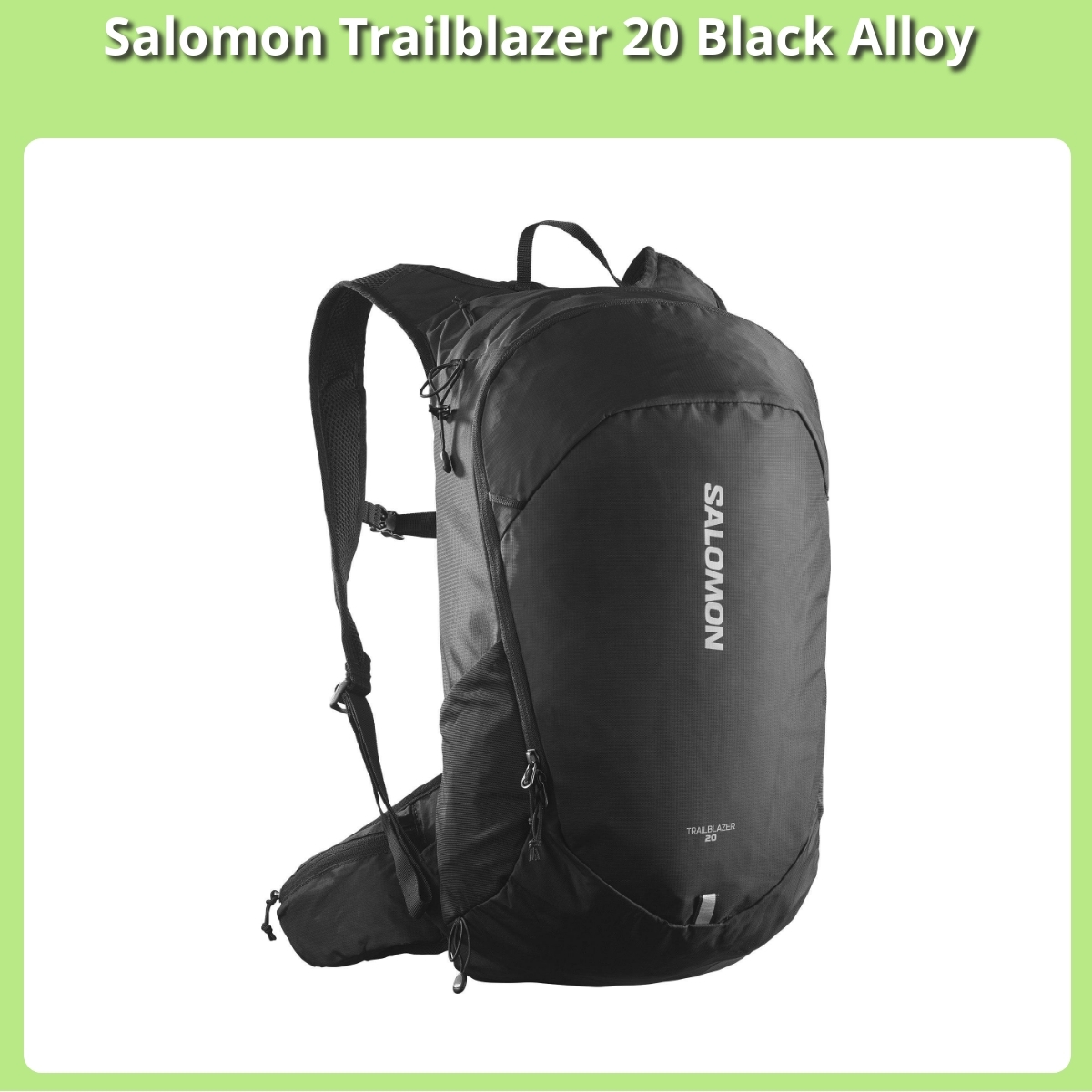 Anmeldelse af Salomon Trailblazer 20 Black Alloy