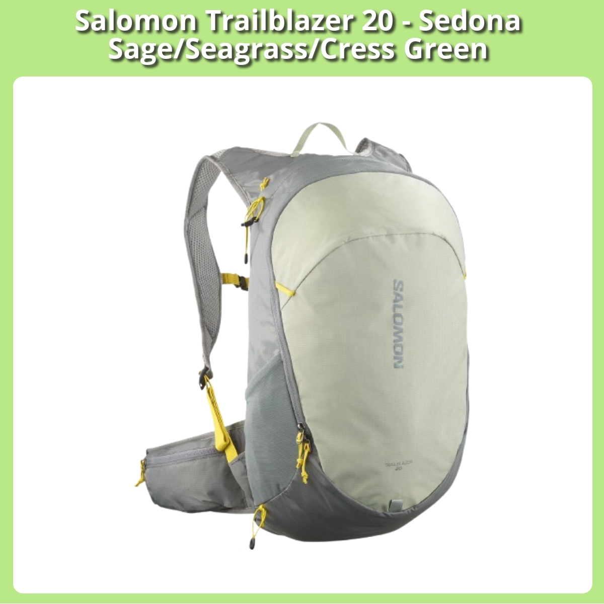 Anmeldelse af Salomon Trailblazer 20 - Sedona Sage/Seagrass/Cress Green