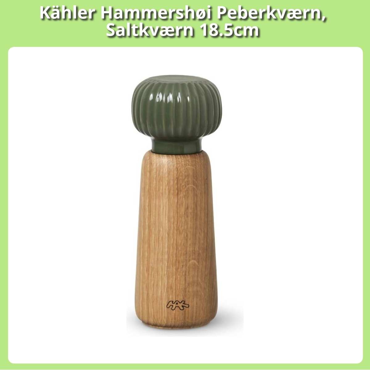 Anmeldelse af Kähler Hammershøi Peberkværn, Saltkværn 18.5cm