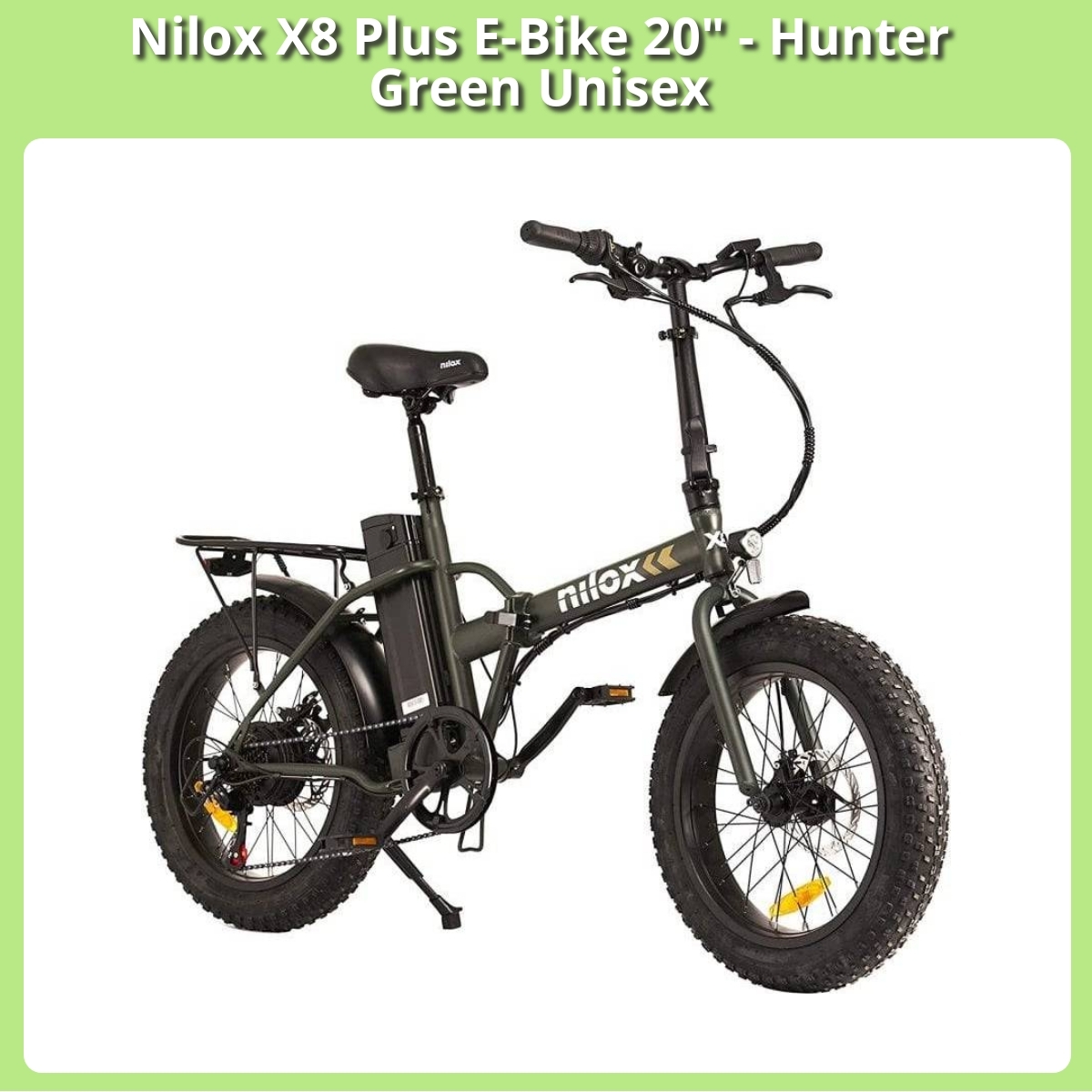 Anmeldelse af Nilox X8 Plus E-Bike 20