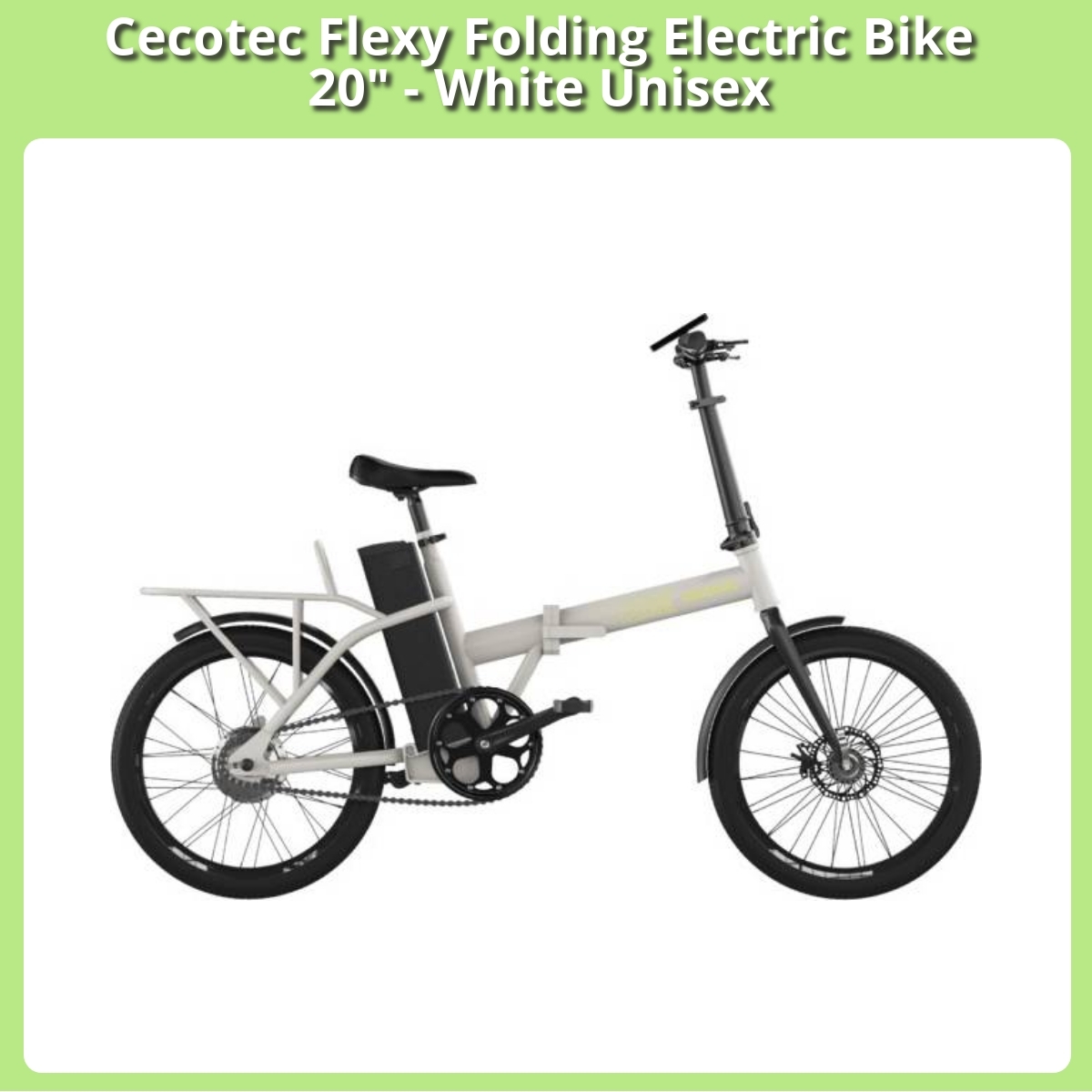 Anmeldelse af Cecotec Flexy Folding Electric Bike 20