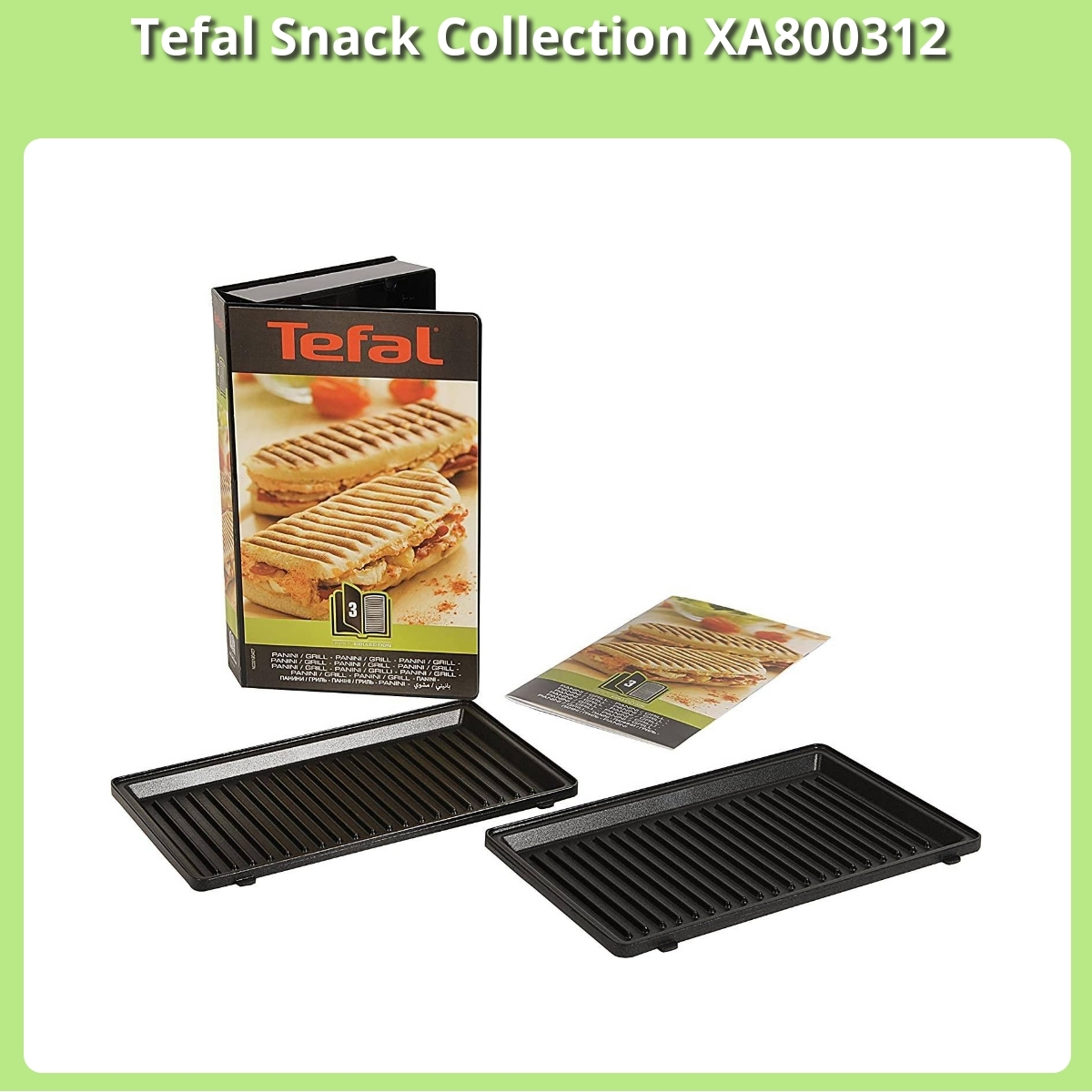 Anmeldelse af Tefal Snack Collection XA800312