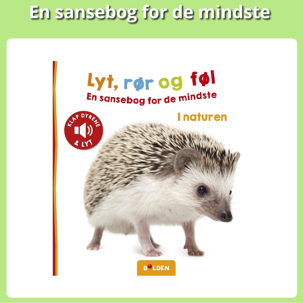 Anmeldelse af En sansebog for de mindste