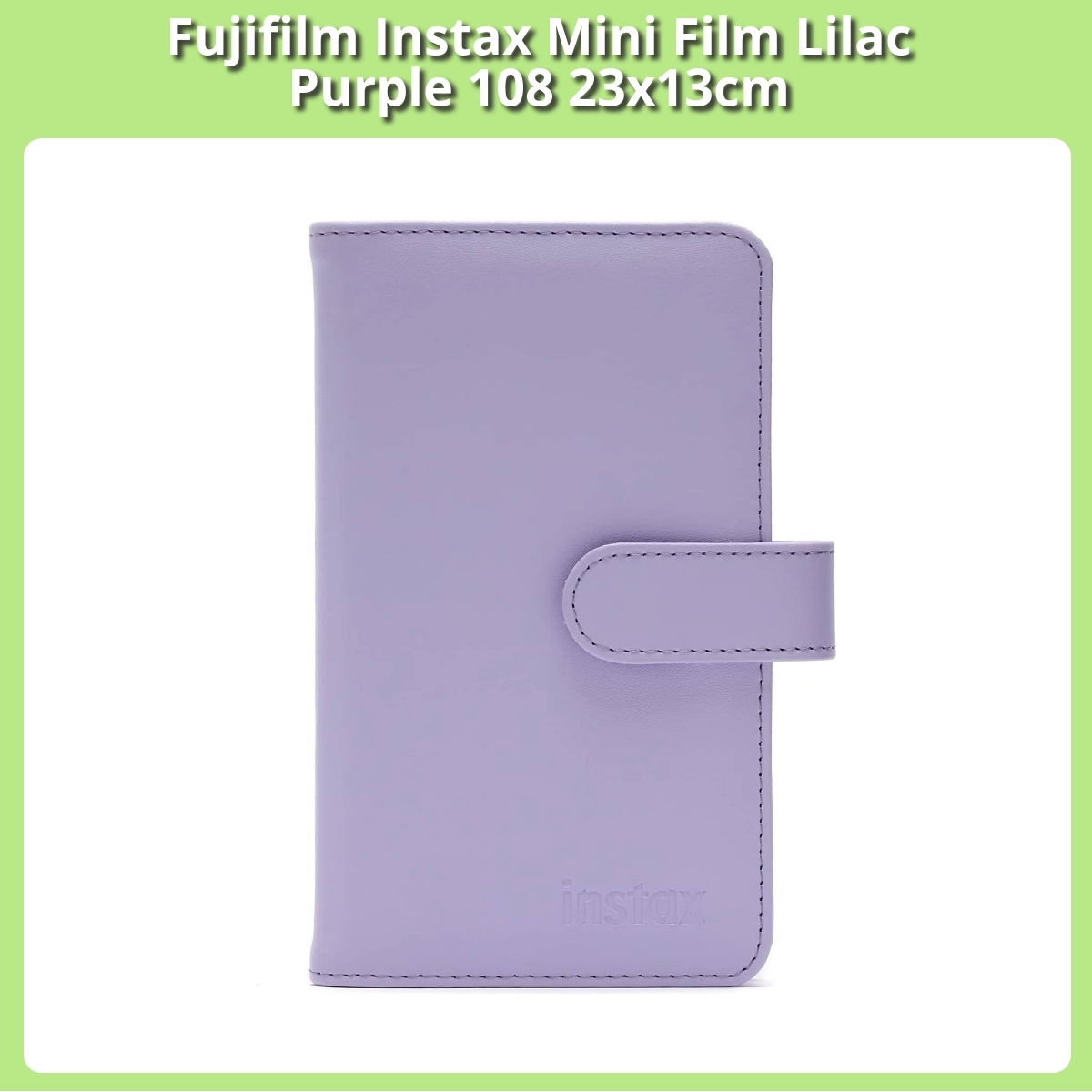Anmeldelse af Fujifilm Instax Mini Film Lilac Purple 108 23x13cm