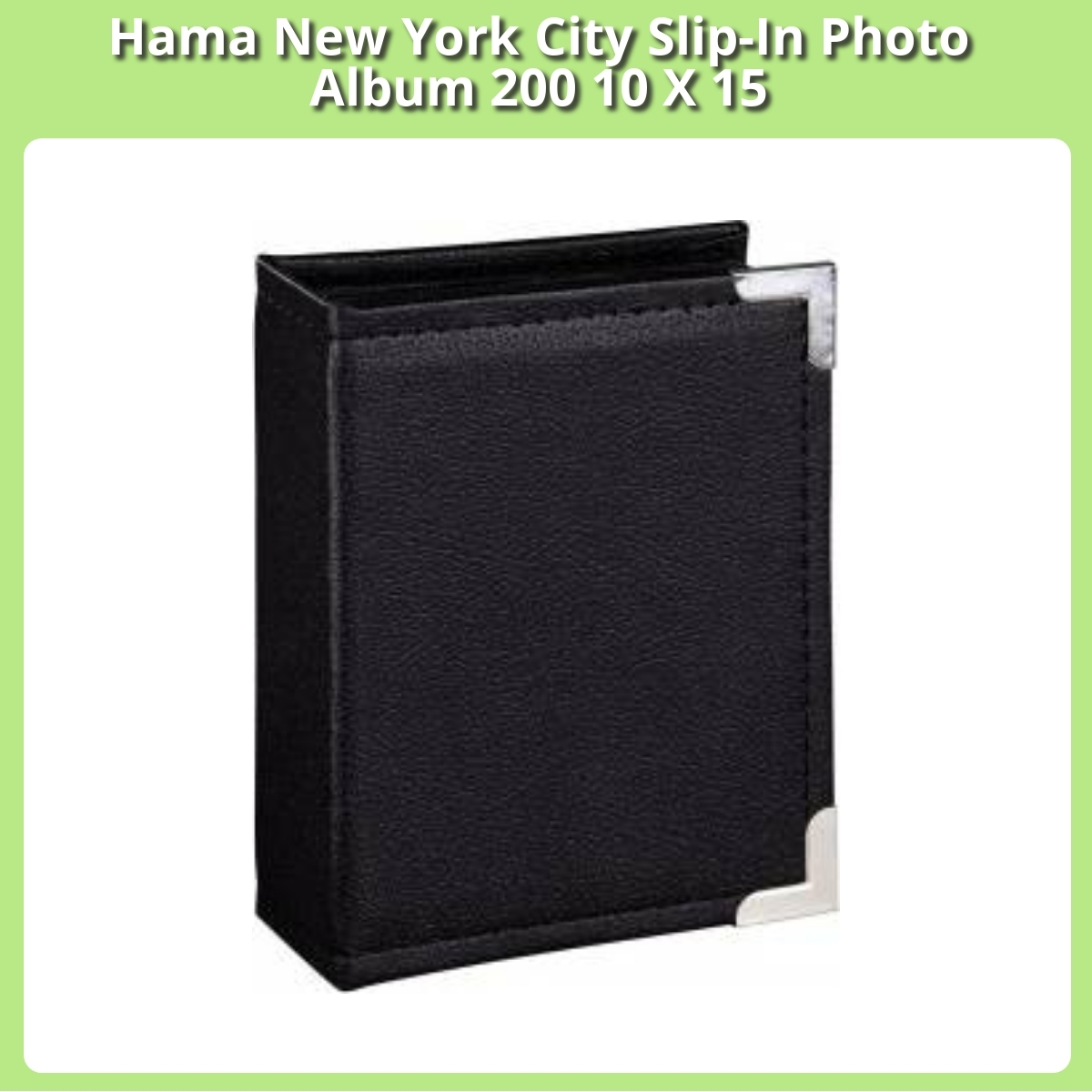 Anmeldelse af Hama New York City Slip-In Photo Album 200 10 X 15