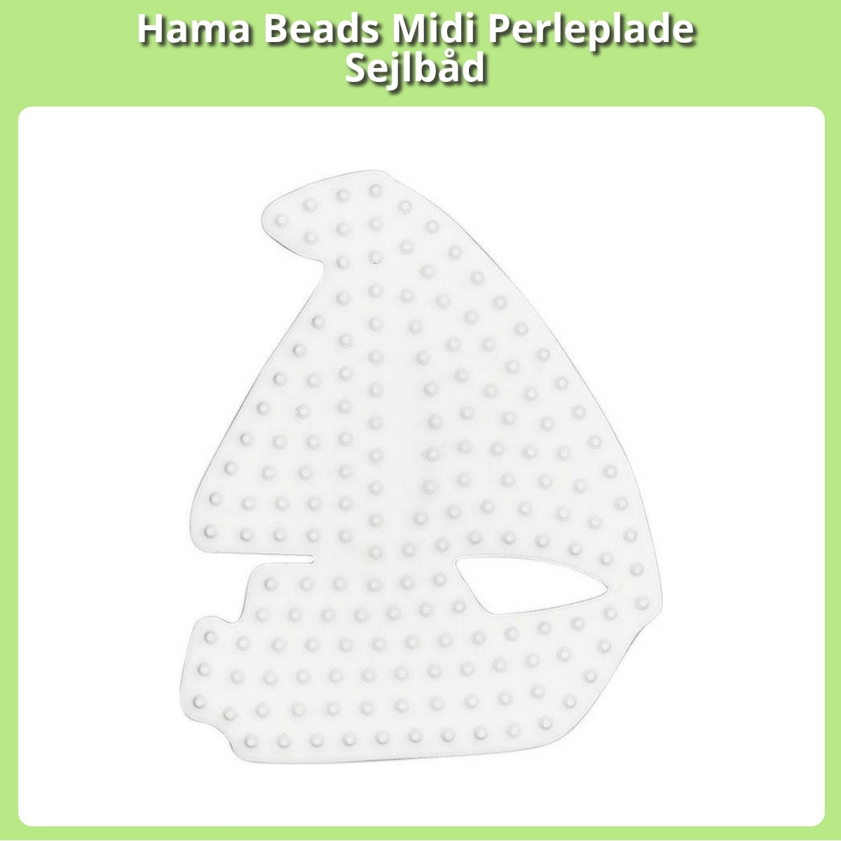 Anmeldelse af Hama Beads Midi Perleplade Sejlbåd
