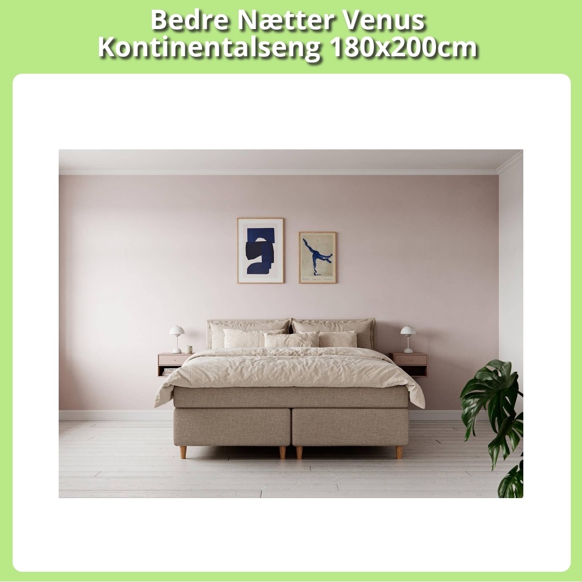 Anmeldelse af Bedre Nætter Venus Kontinentalseng 180x200cm