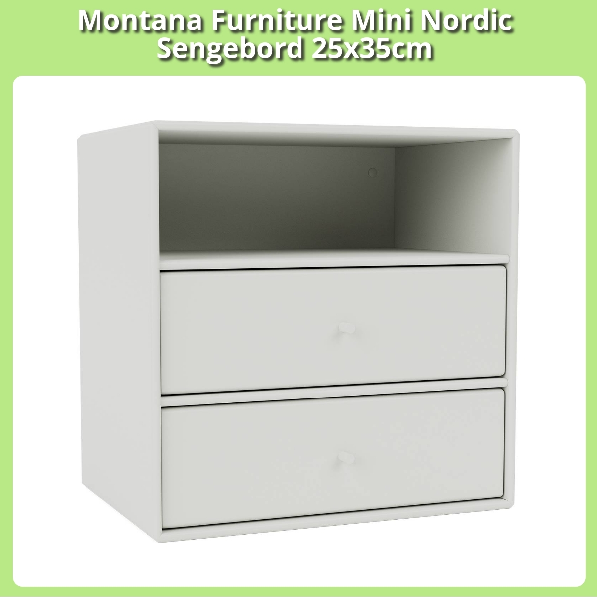 Anmeldelse af Montana Furniture Mini Nordic Sengebord 25x35cm