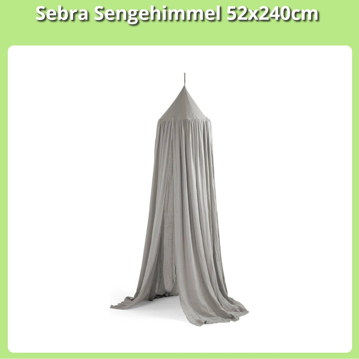 Anmeldelse af Sebra Sengehimmel 52x240cm