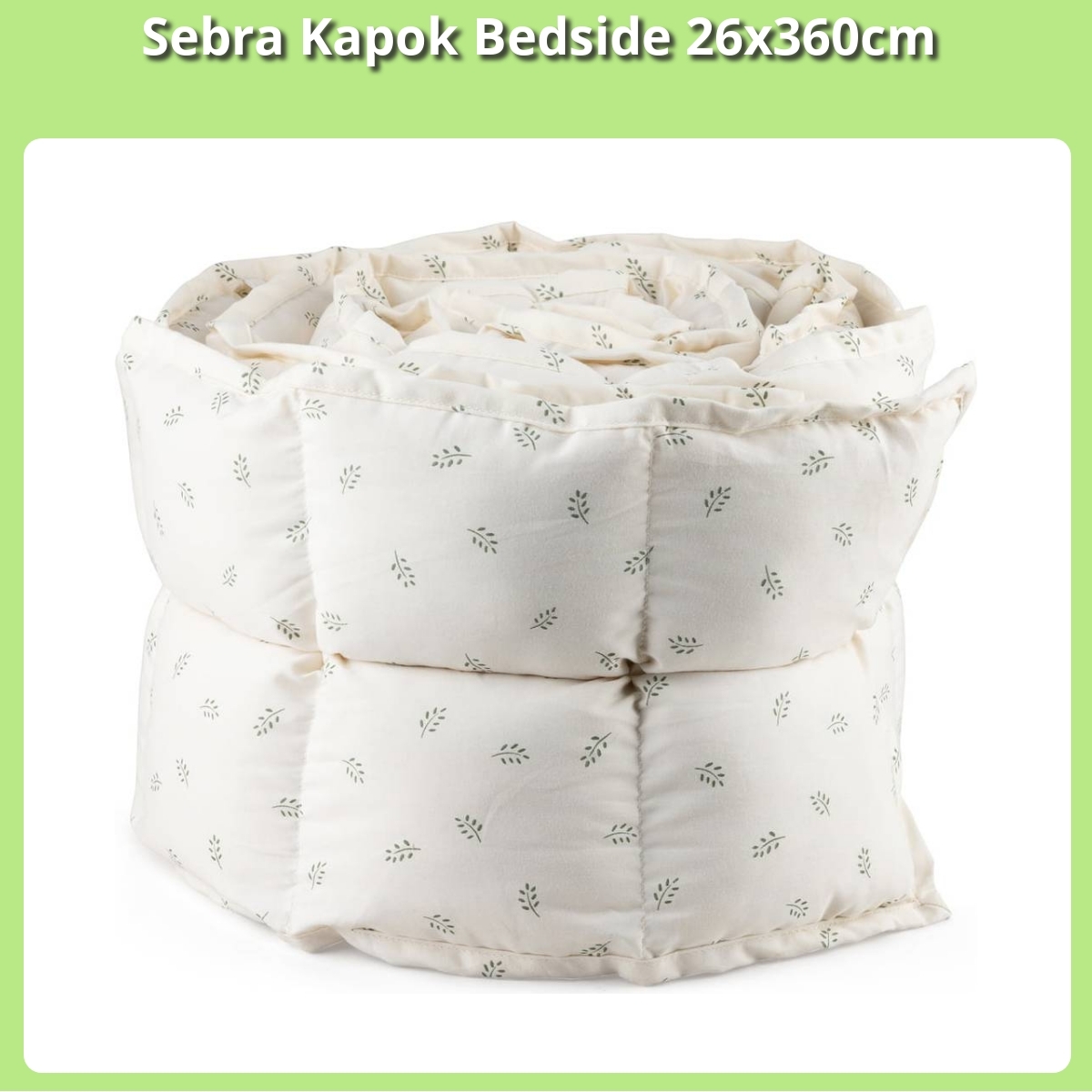 Anmeldelse af Sebra Kapok Bedside 26x360cm