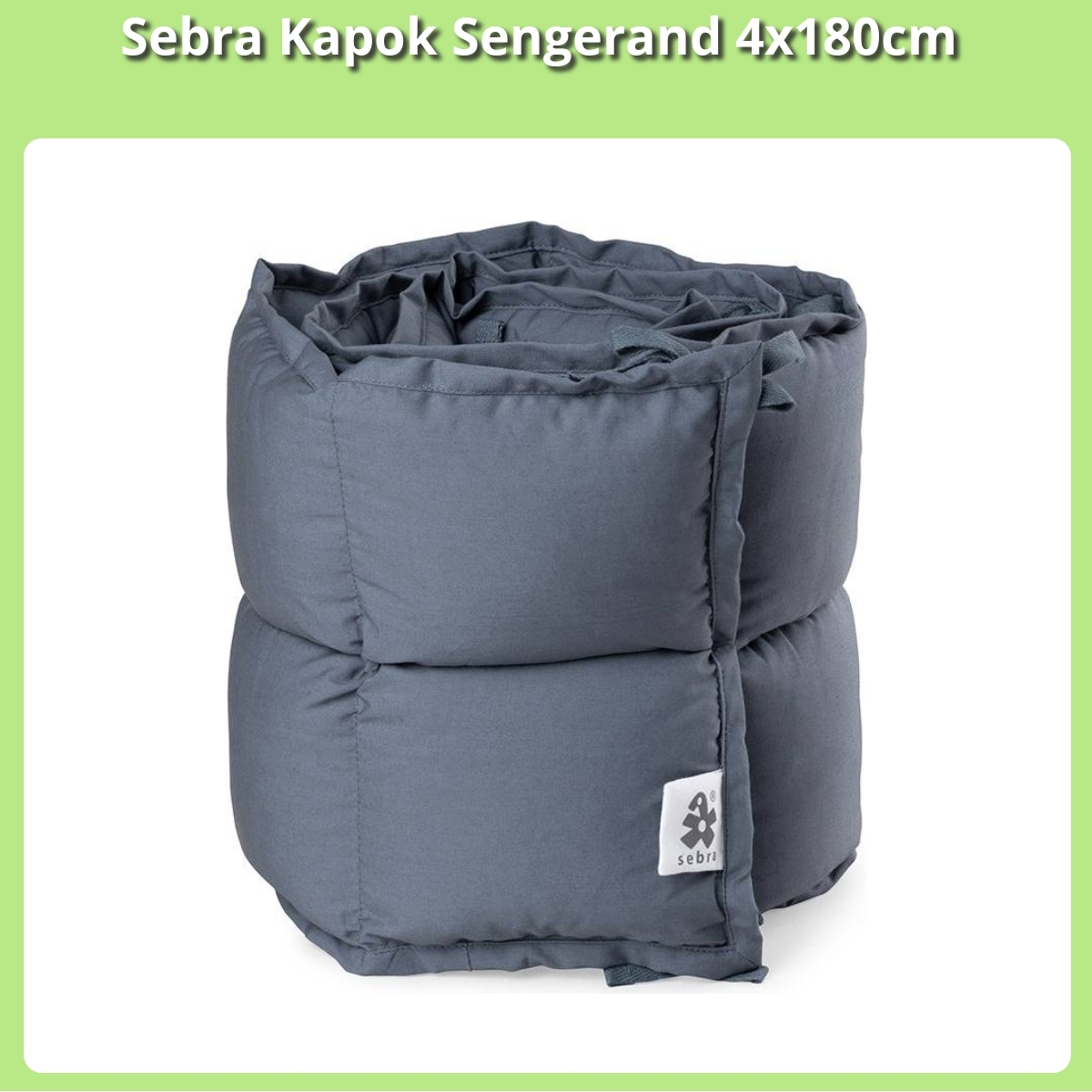 Anmeldelse af Sebra Kapok Sengerand 4x180cm