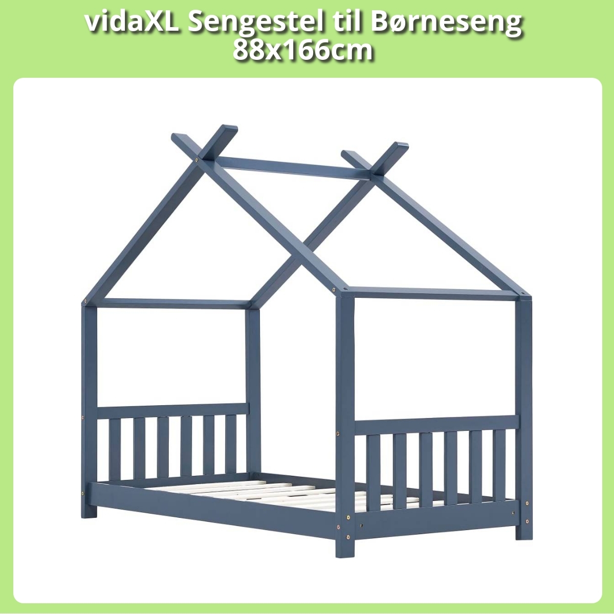 Anmeldelse af vidaXL Sengestel til Børneseng 88x166cm