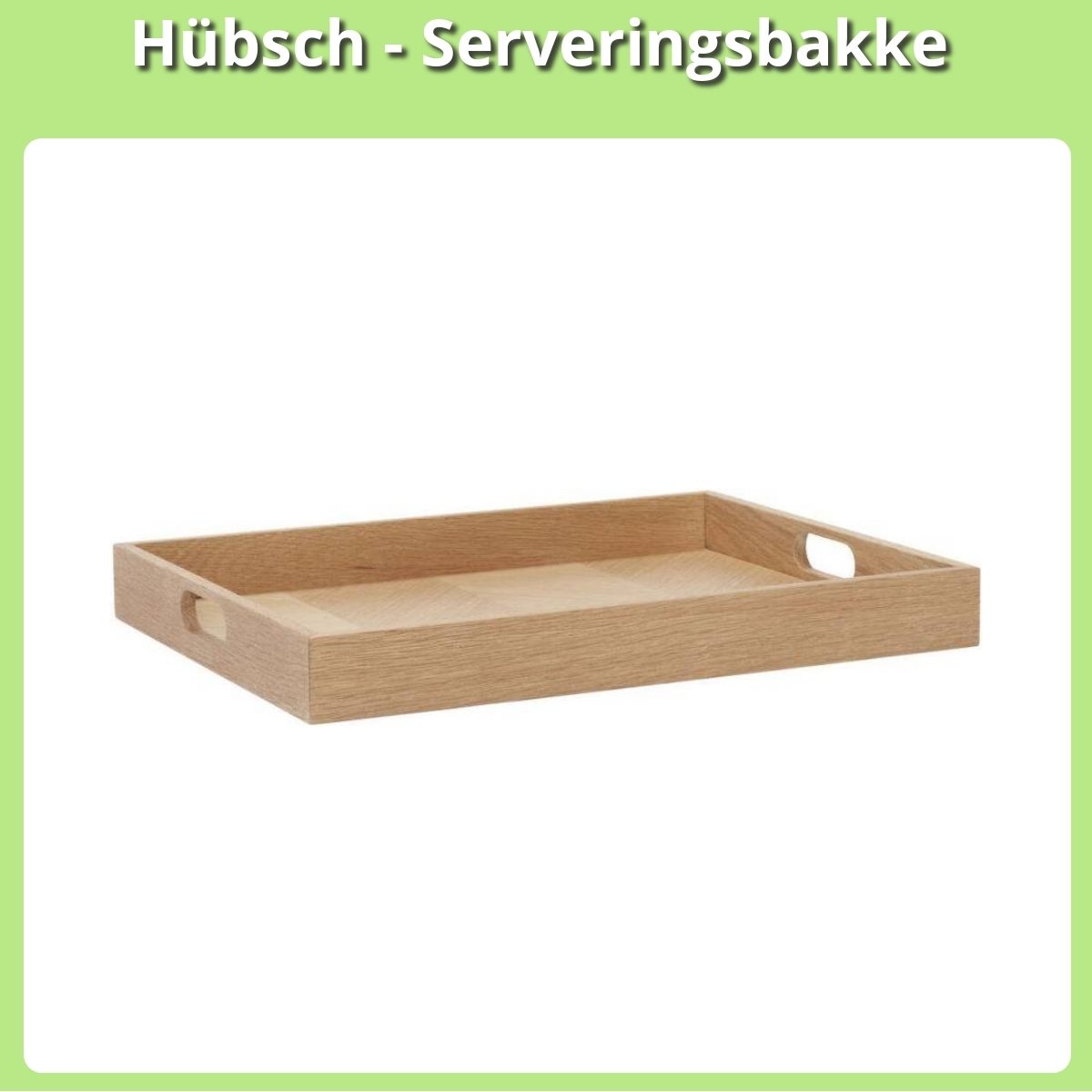 Anmeldelse af Hübsch - Serveringsbakke