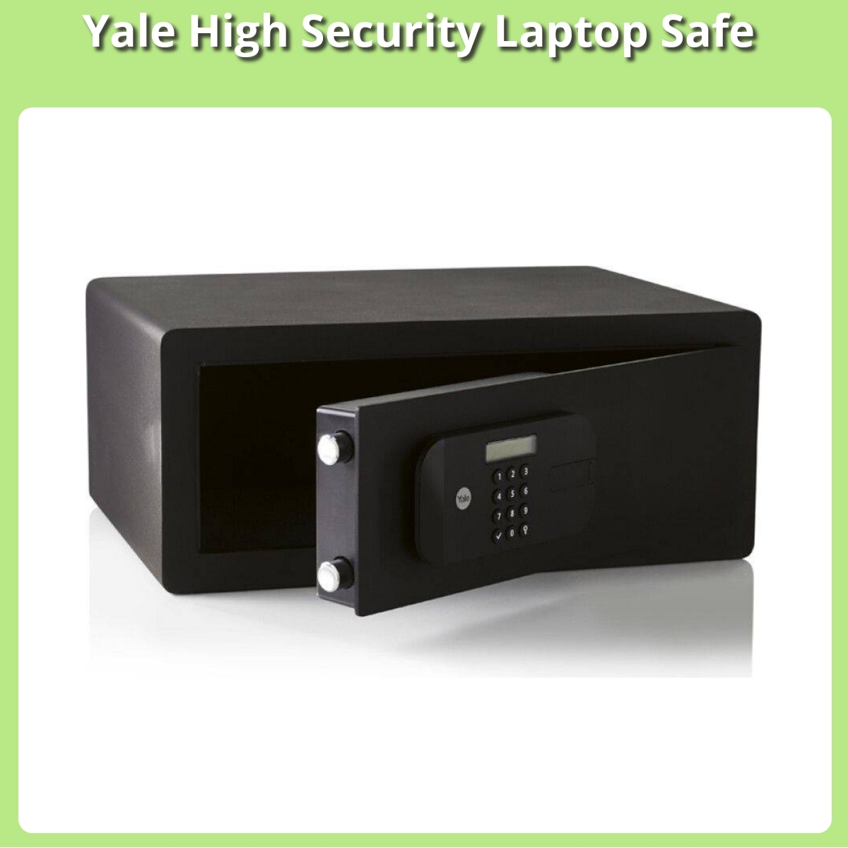 Anmeldelse af Yale High Security Laptop Safe