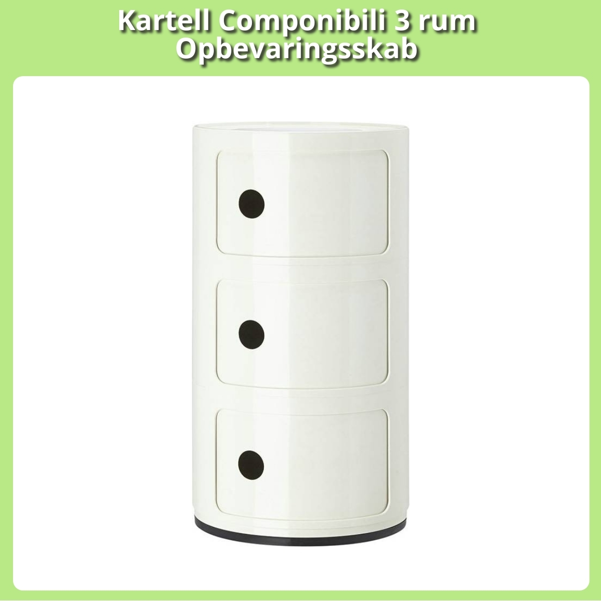 Anmeldelse af Kartell Componibili 3 rum Opbevaringsskab