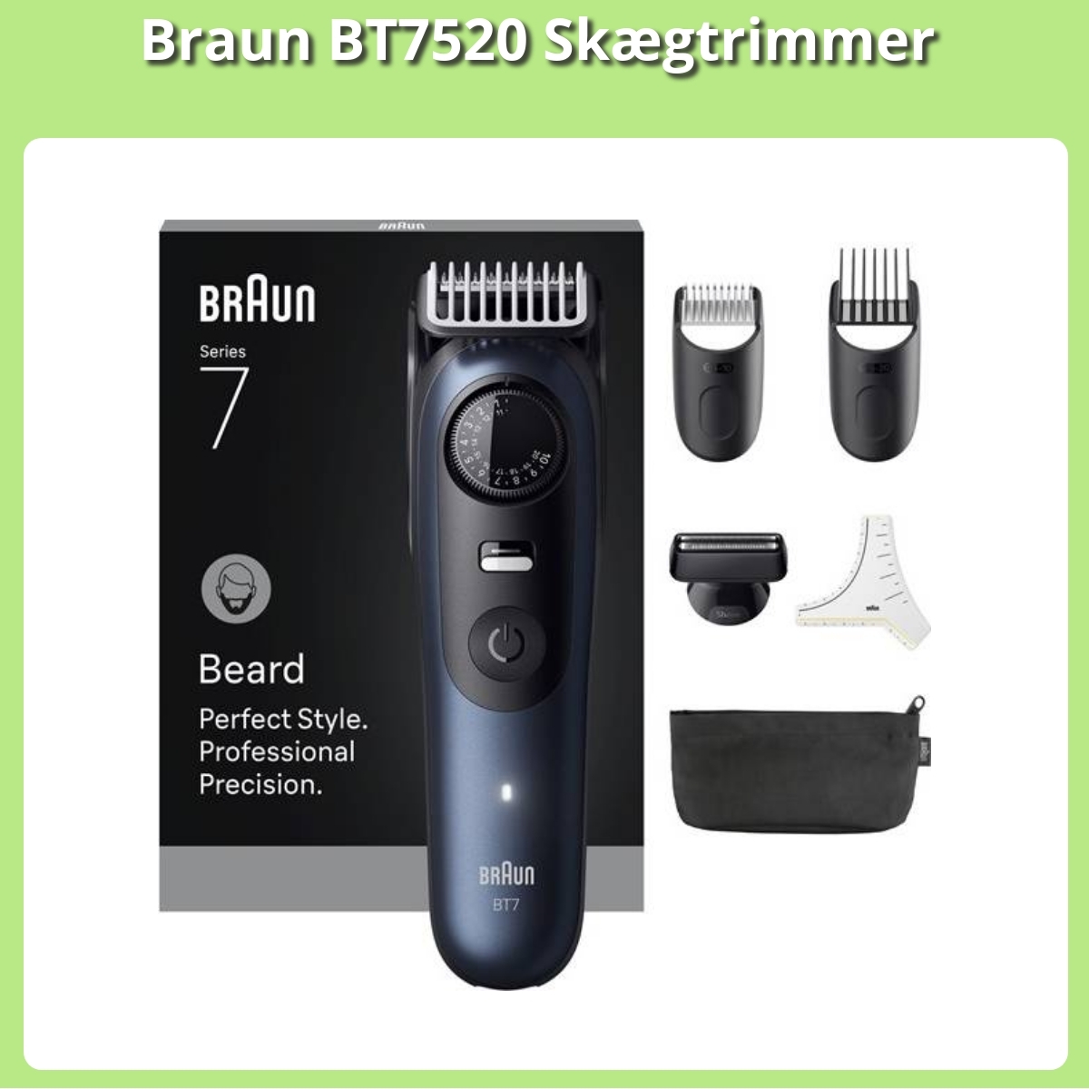 Anmeldelse af Braun BT7520 Skægtrimmer