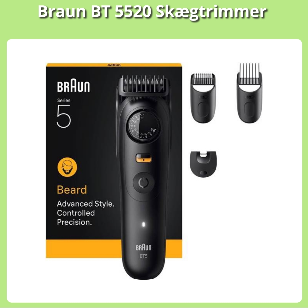 Anmeldelse af Braun BT 5520 Skægtrimmer