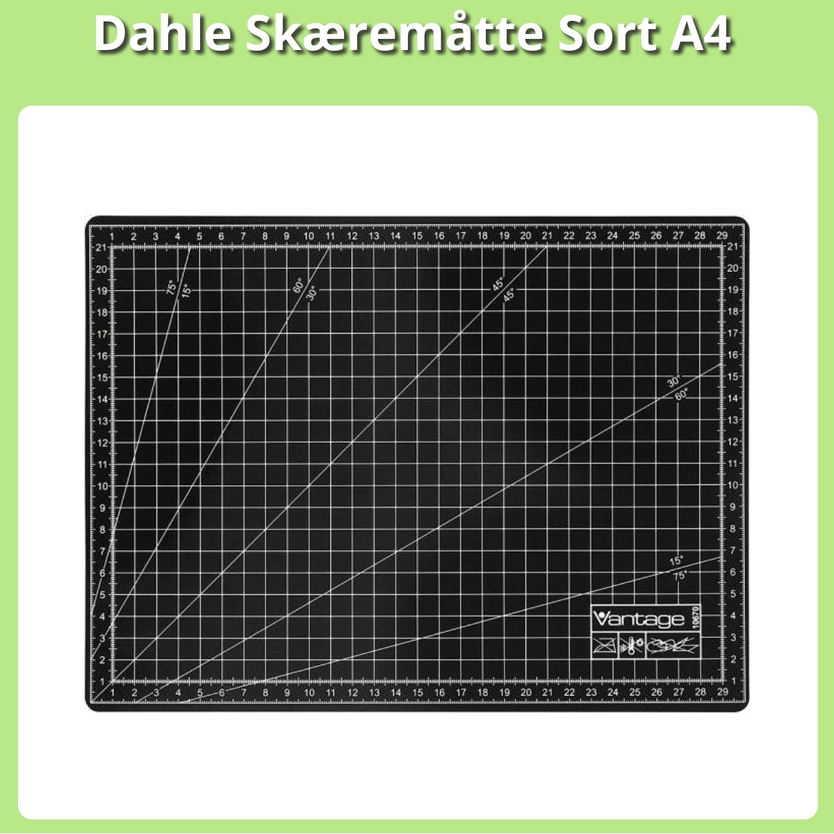 Anmeldelse af Dahle Skæremåtte Sort A4