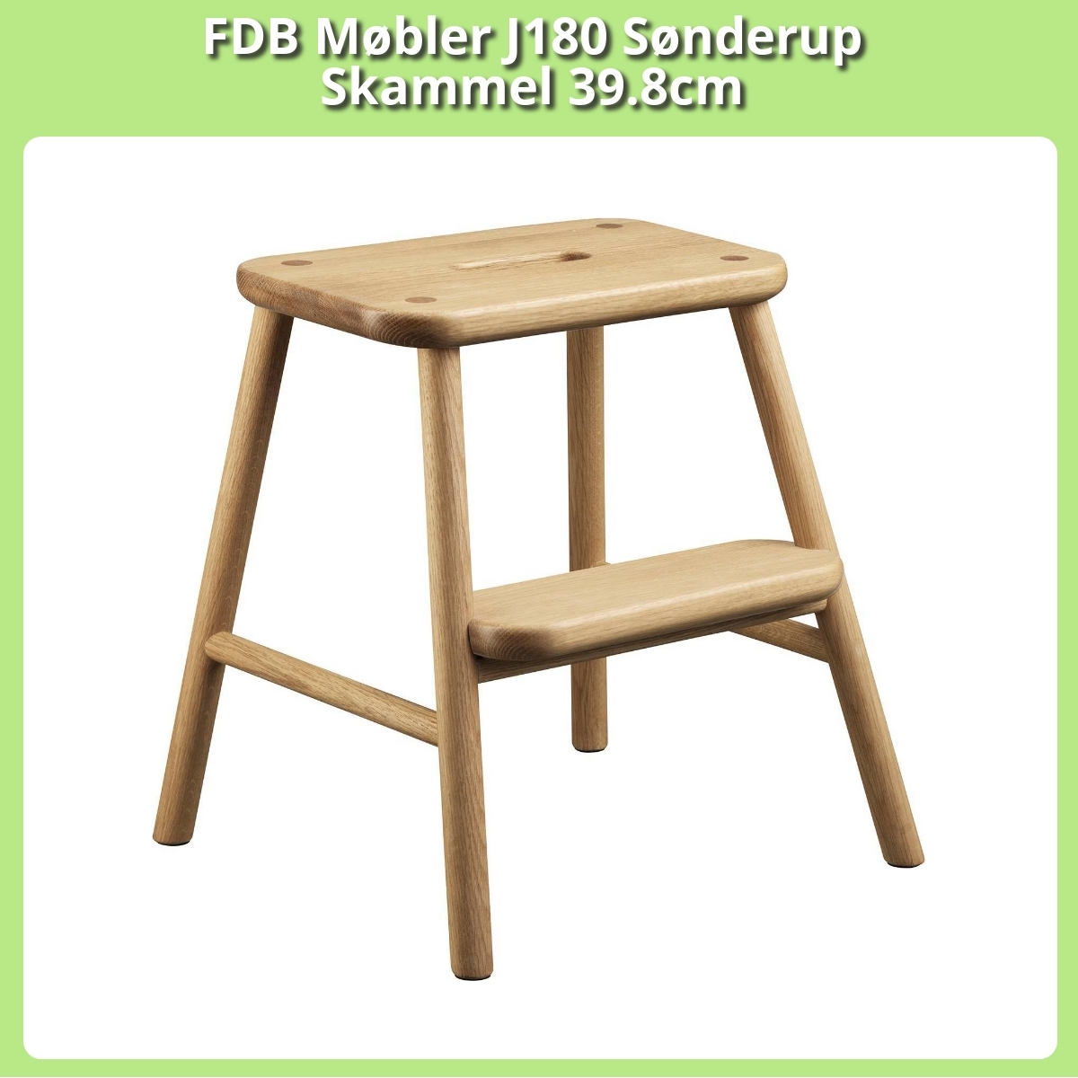 Anmeldelse af FDB Møbler J180 Sønderup Skammel 39.8cm