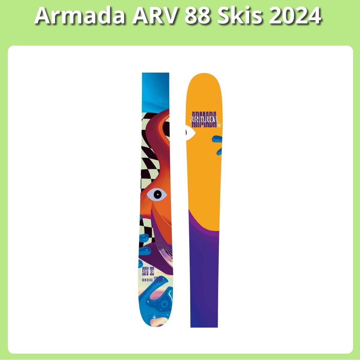Anmeldelse af Armada ARV 88 Skis 2024