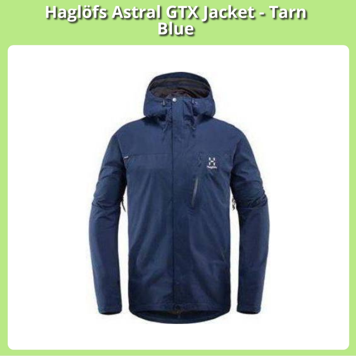 Anmeldelse af Haglöfs Astral GTX Jacket - Tarn Blue