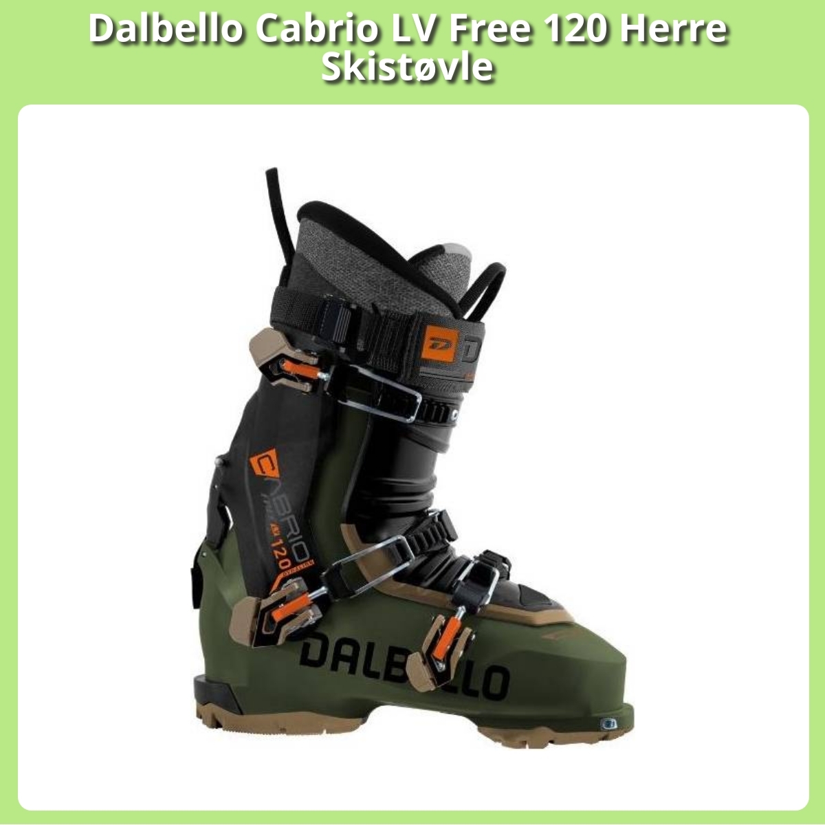 Anmeldelse af Dalbello Cabrio LV Free 120 Herre Skistøvle