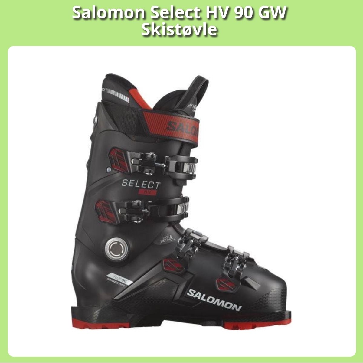 Anmeldelse af Salomon Select HV 90 GW Skistøvle