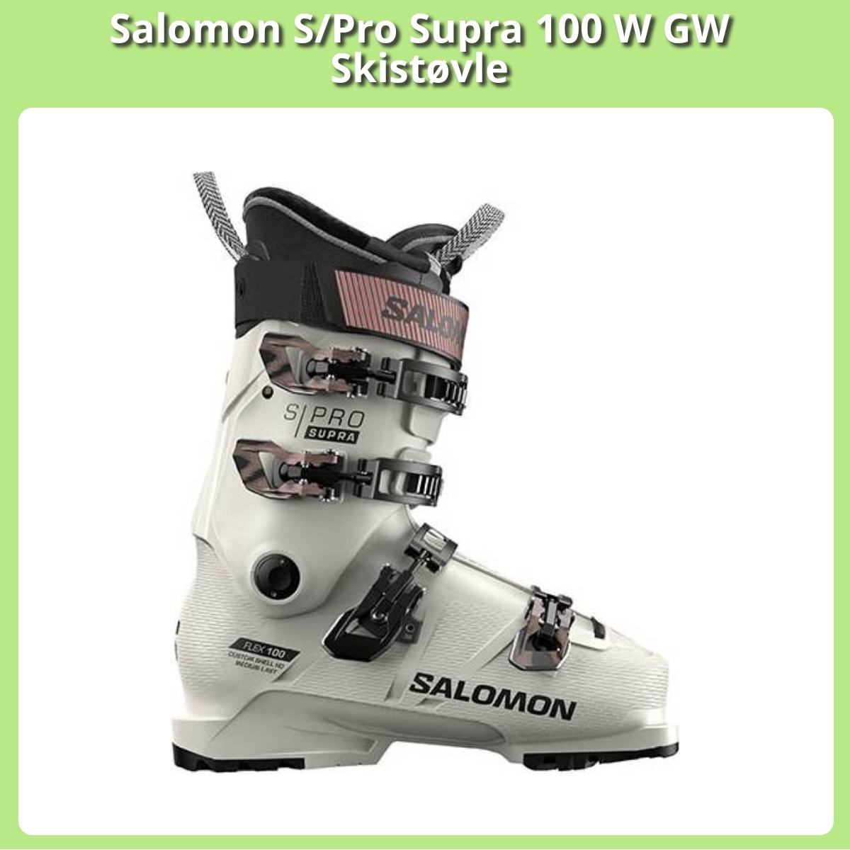 Anmeldelse af Salomon S/Pro Supra 100 W GW Skistøvle