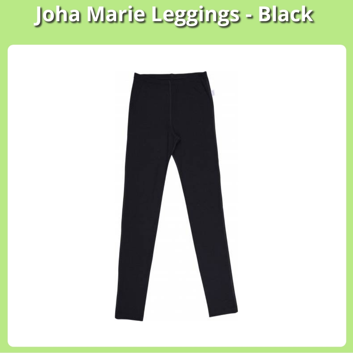 Anmeldelse af Joha Marie Leggings - Black