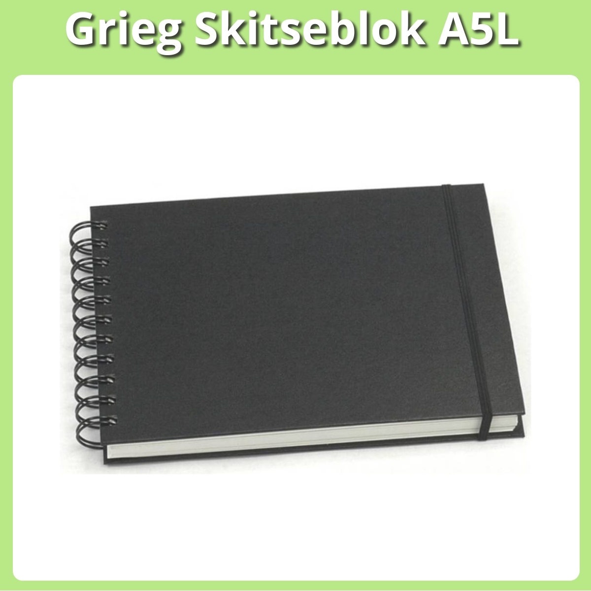 Anmeldelse af Grieg Skitseblok A5L