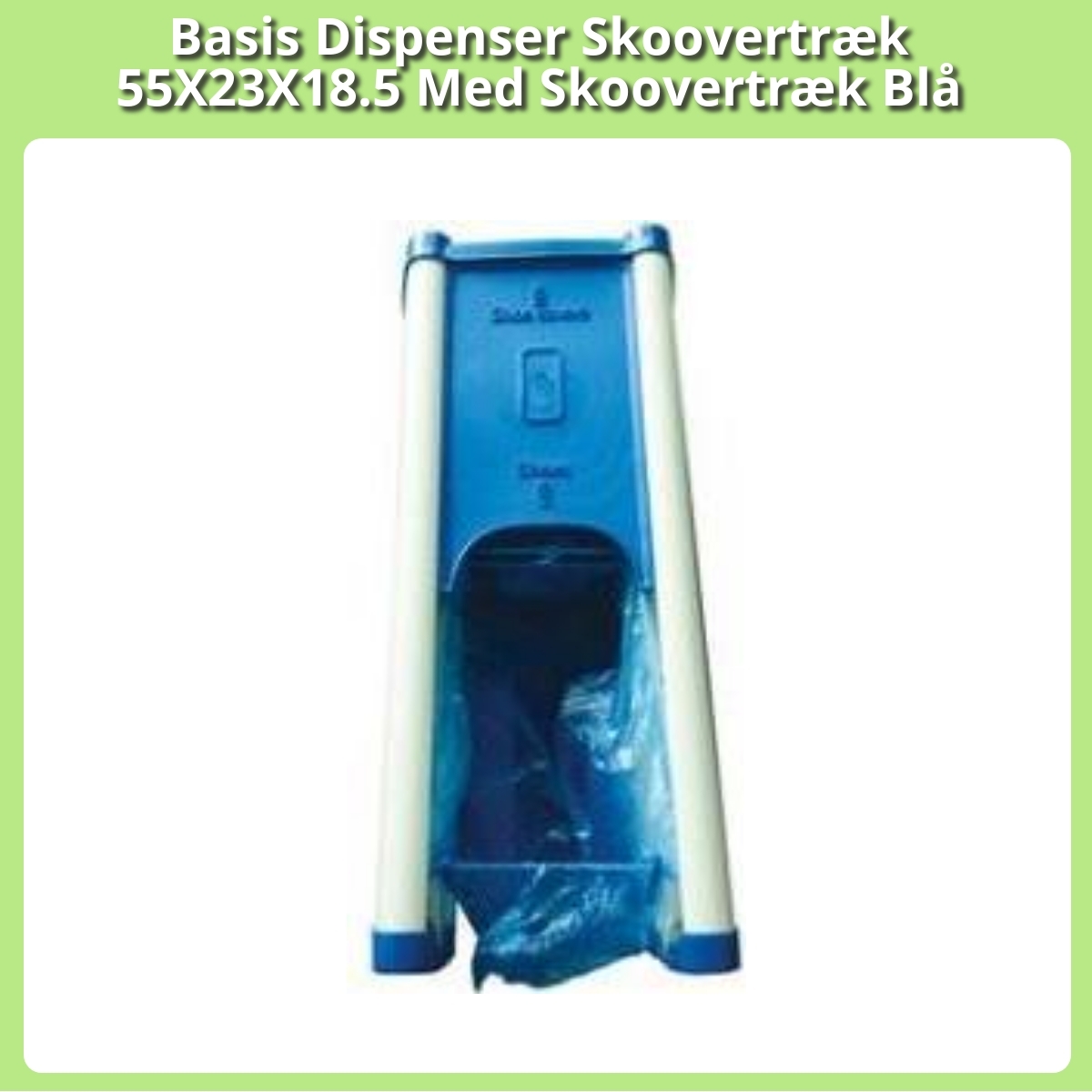 Anmeldelse af Basis Dispenser Skoovertræk 55X23X18.5 Med Skoovertræk Blå