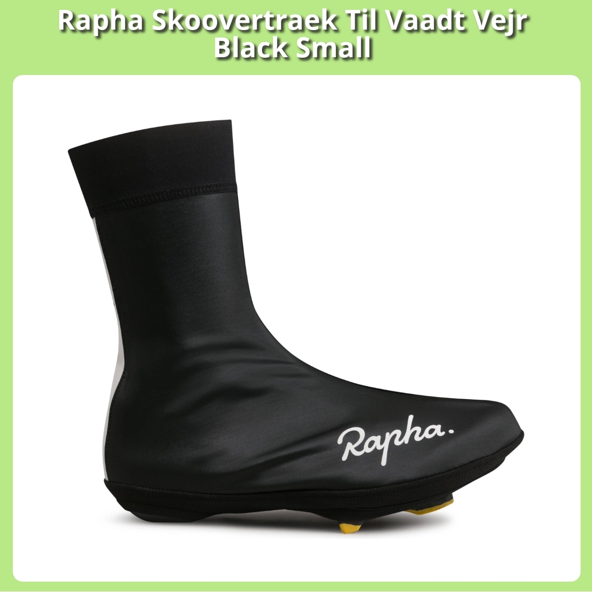 Anmeldelse af Rapha Skoovertraek Til Vaadt Vejr Black Small