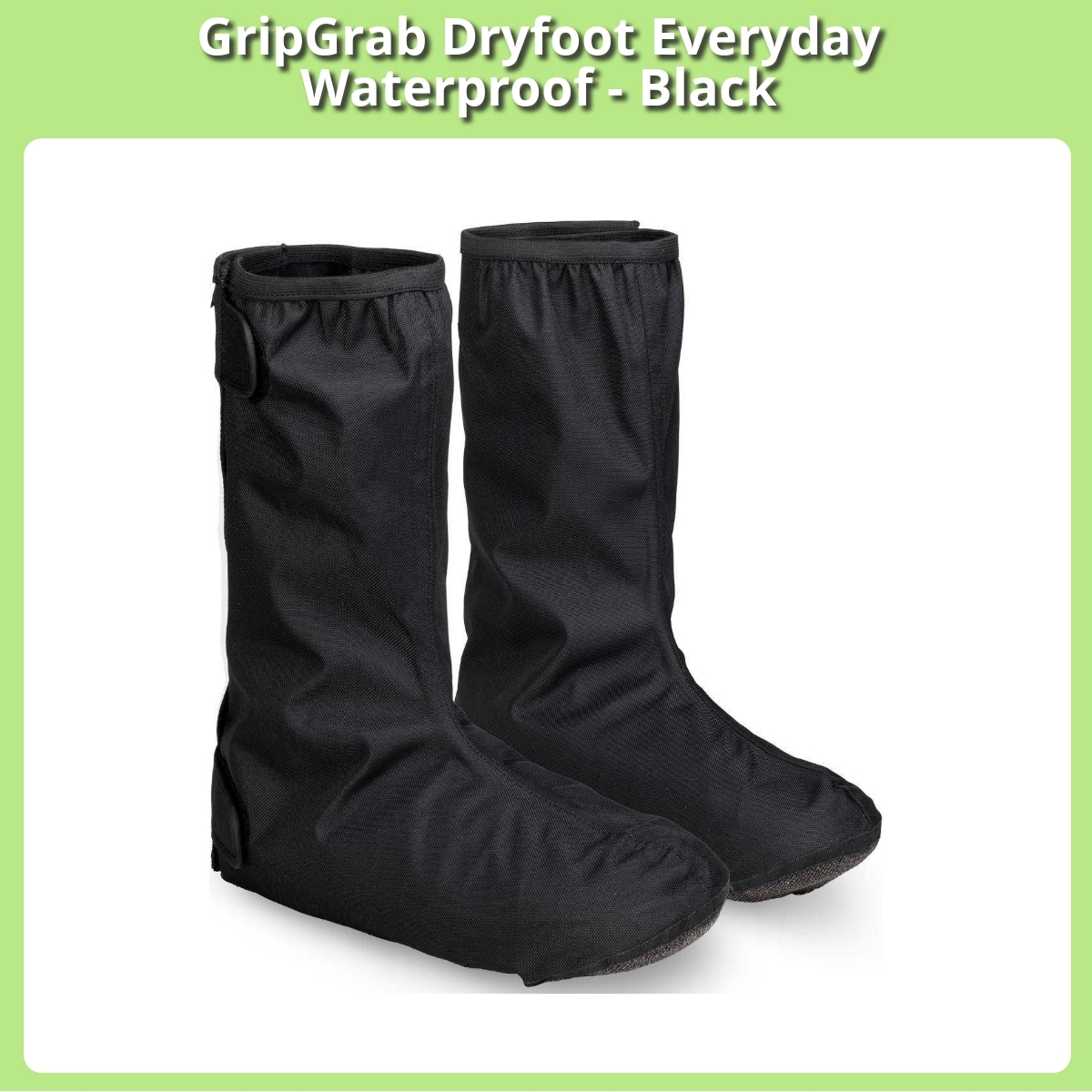 Anmeldelse af GripGrab Dryfoot Everyday Waterproof - Black